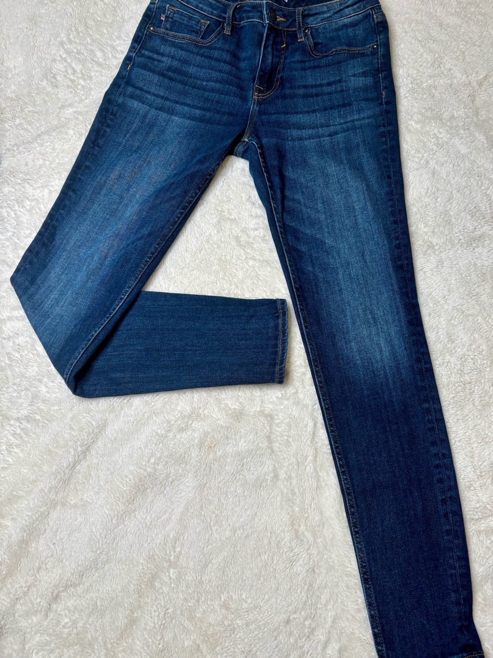 Vigoss Women's Dark Indigo Skinny Jeans Size 27 stretch